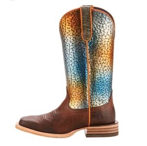 Ariat Womens Grinda Western Boots Leather shoes sz 6.5B